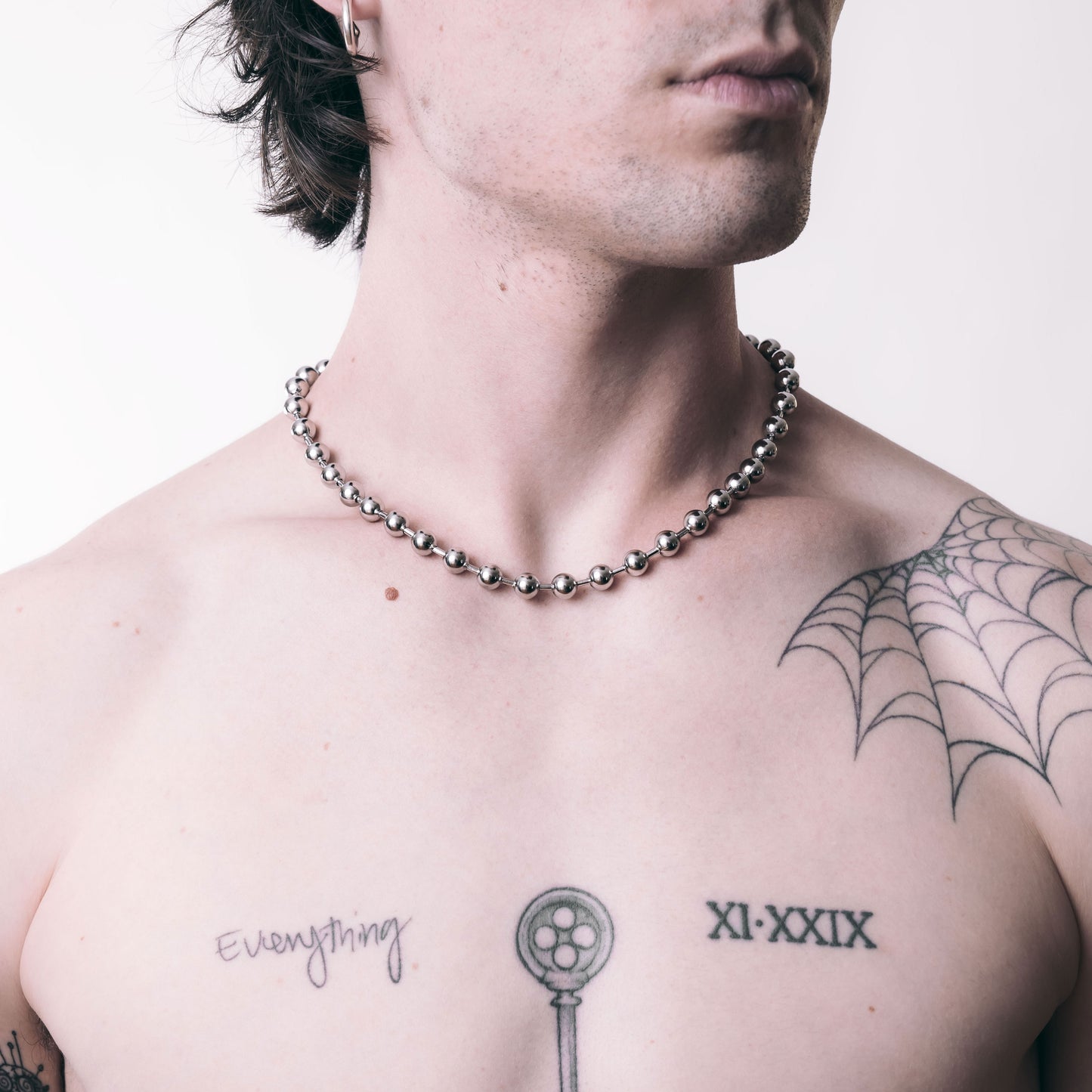 8mm Ball Chain Necklace