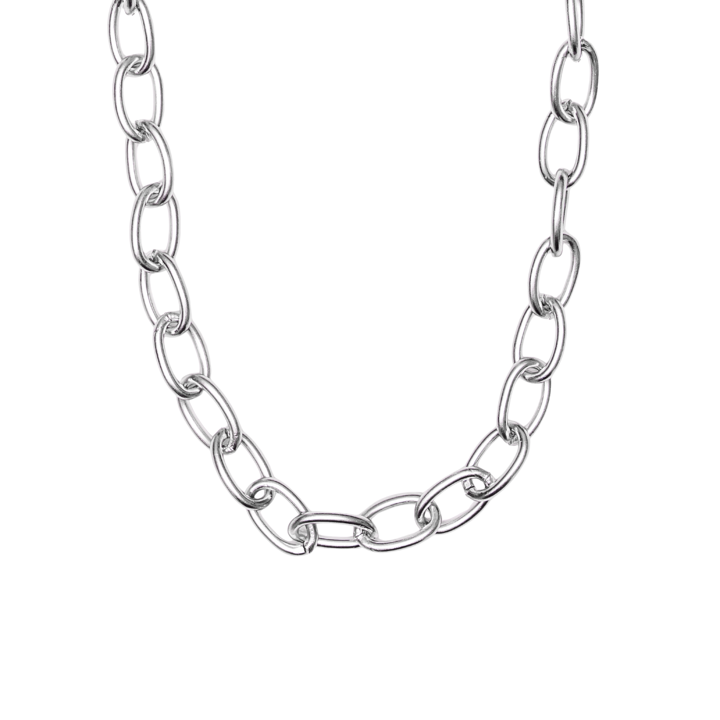 Oval Link Necklace