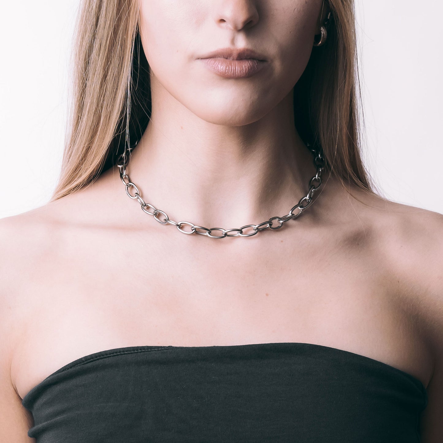 Oval Link Necklace
